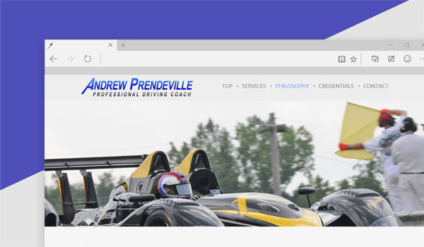 Andrew Prendeville - Startup Business Responsive Web Design