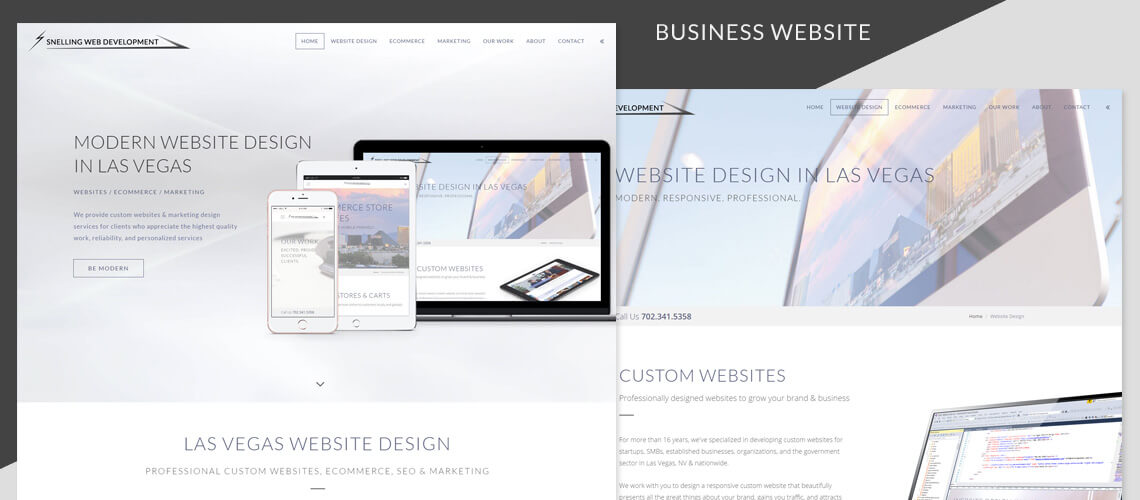 Snelling Web Development - Business Responsive Website Design