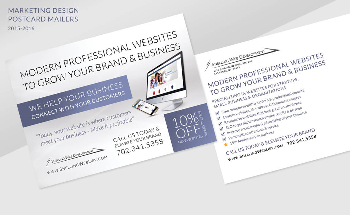 Snelling Web Development - Print & Digital Ad Marketing Design